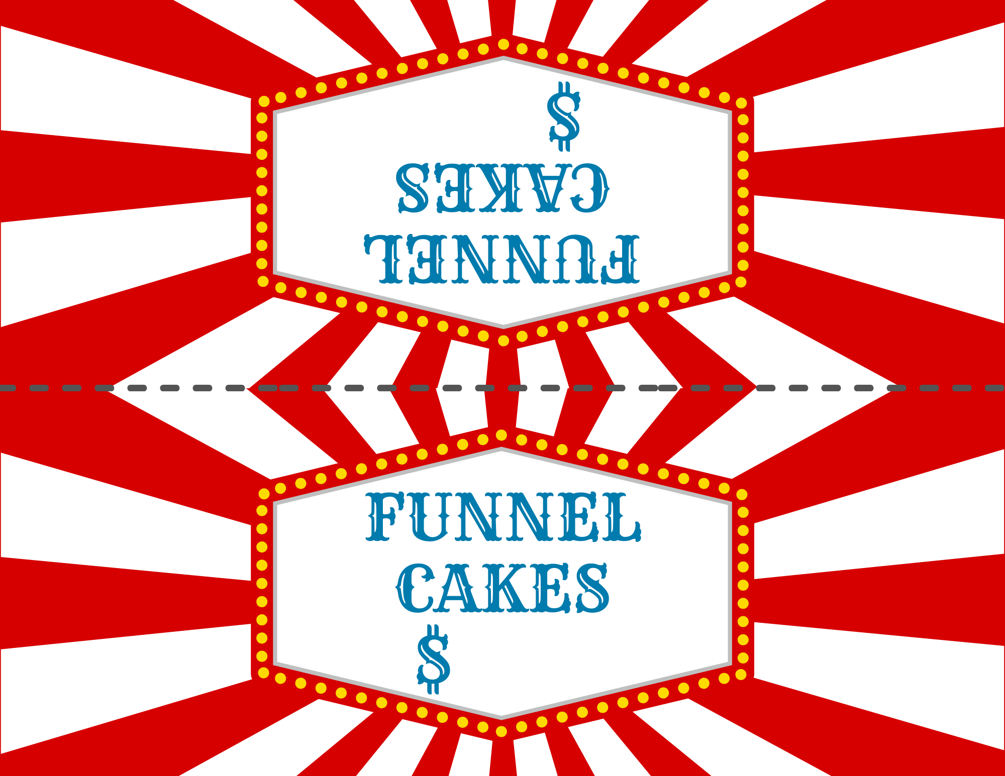 Printable Carnival Food Booth Signs