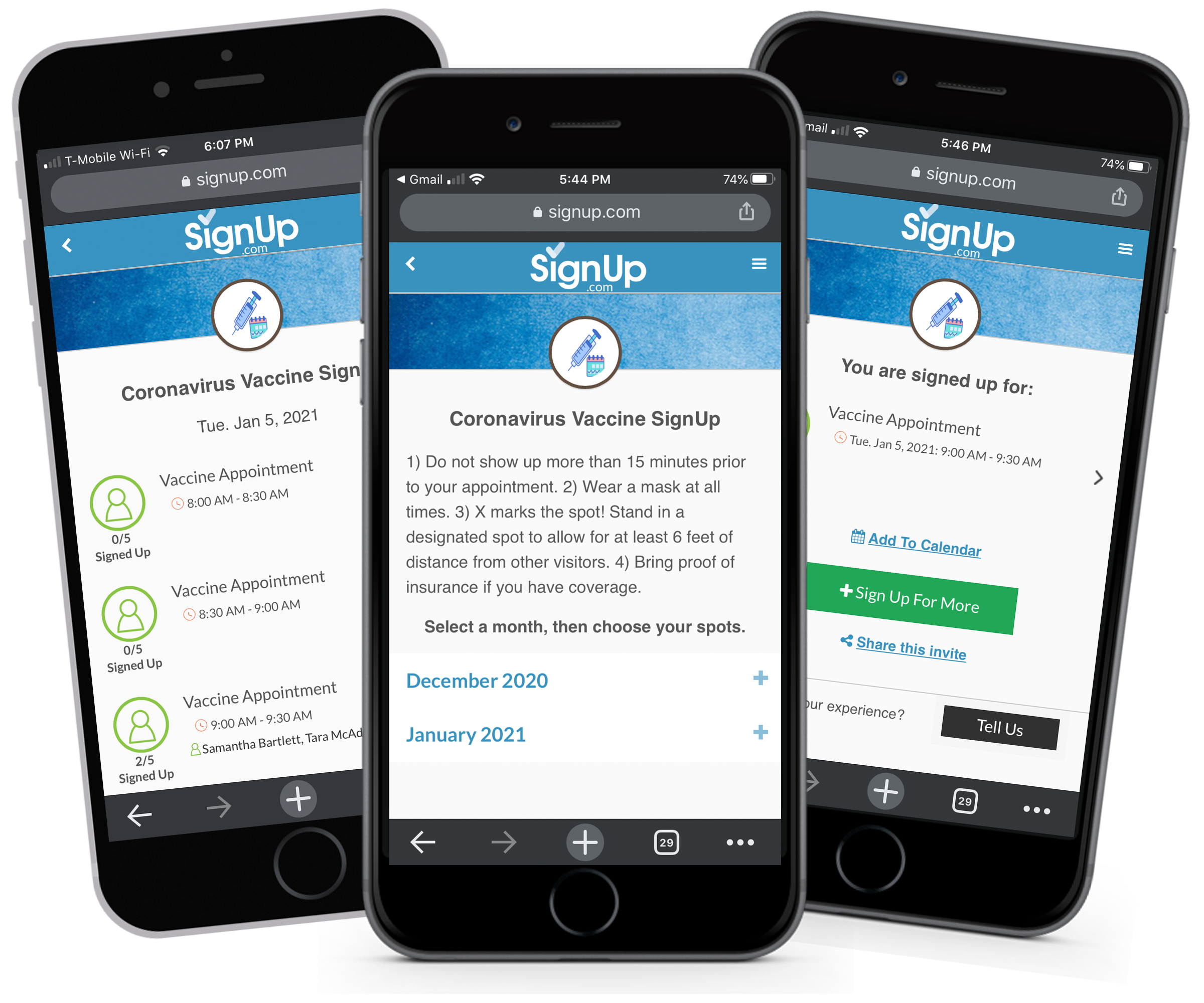 Giving Tree Angel Tree Sign Up on mobile
