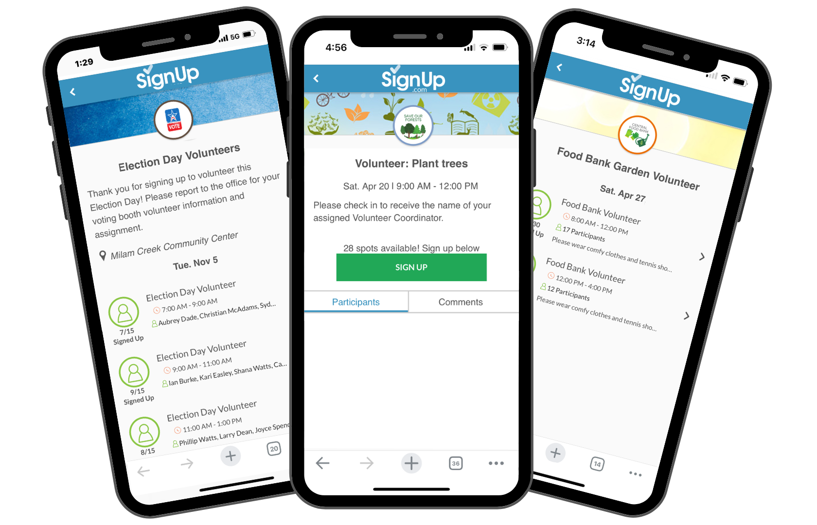 Volunteering SignUps 2024