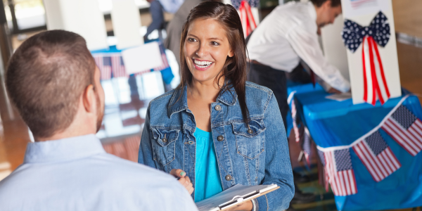 Organizing Election Day volunteers