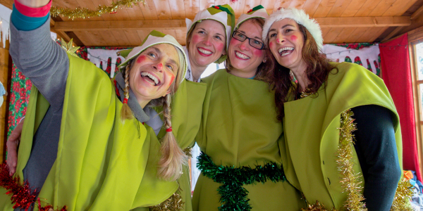 Eflies taking a Selfie - SignUp Sheets for Holiday Helpers