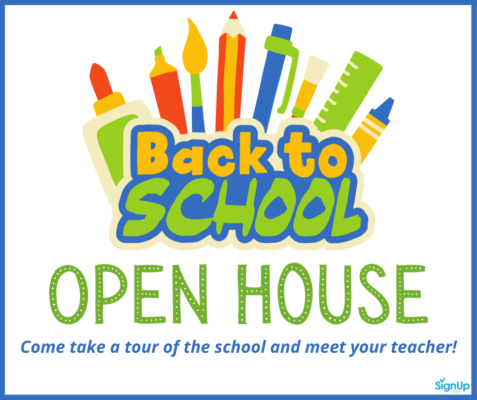 Back to School Open House 2