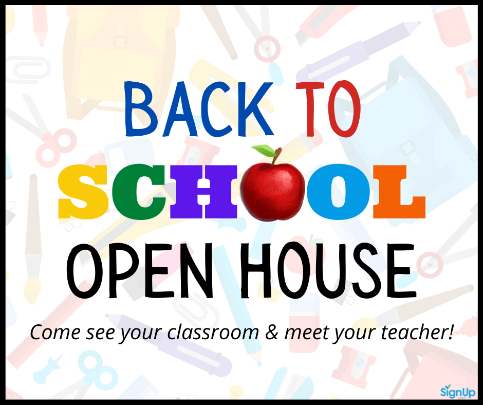 Back to School Open House