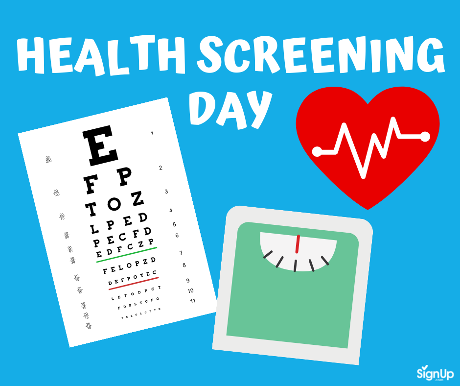 Health Screen Day social graphic