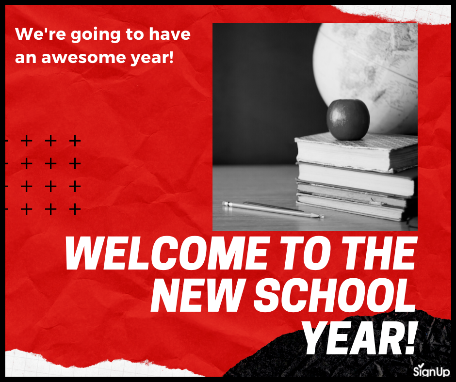 Welcome to the new school year!