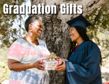graduation gifts thumbnail - mom or grandma giving their special grad a gift