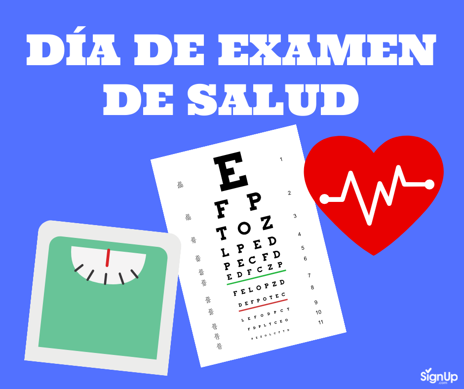 Día de Examen de Salud