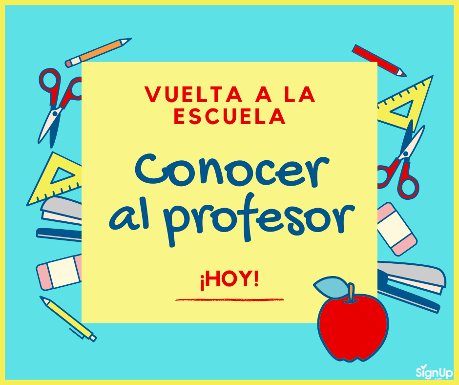 Vuelta a la Escuela - Conocer al profesor