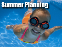 summer planning thumbnail - girl under water in a swimming pool