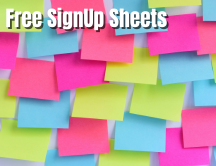 SignUp Sheets for All Your Activities & Events