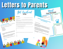 free back to school welcome letters